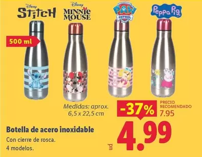 Botella De Acero Inoxidable