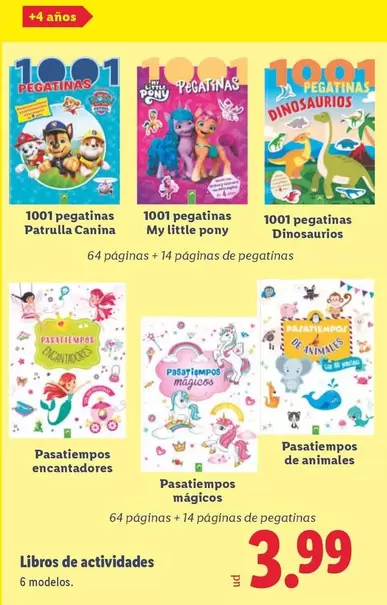 Libros De Actividades