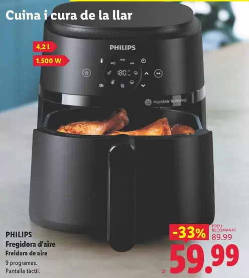 Philips - Freidora De Aire