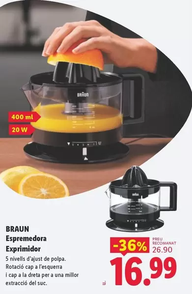 Braun - Exprimidor