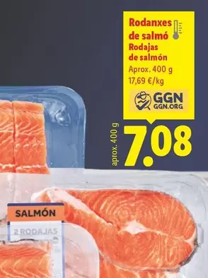 Rodajas De Salmon