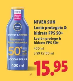Nivea Sun - Locion Protege & Hidrata FPS 50+