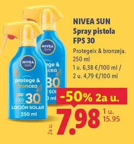 Nivea - Sun Spray Pistola FPS 30