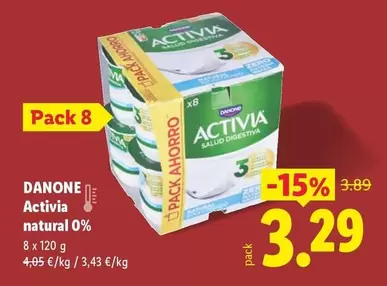 Danone - Activia Natural 0%