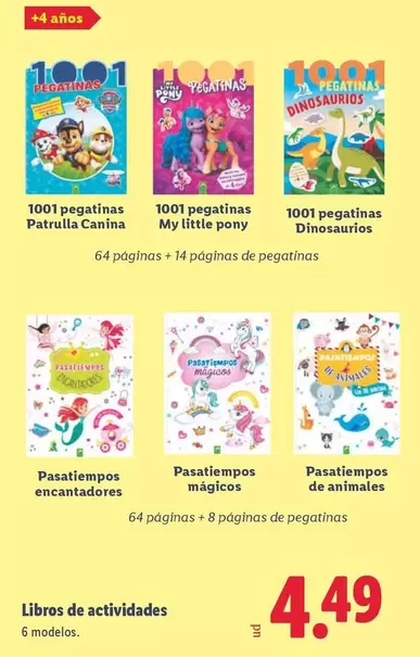 Libros De Actividades