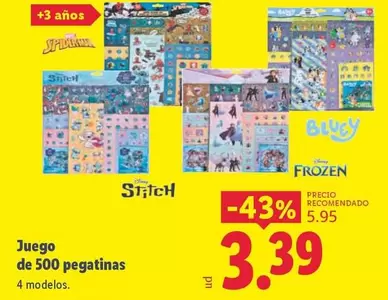 Juego De 500 Pegatinas