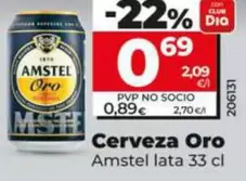 Amstel - Cerveza Oro