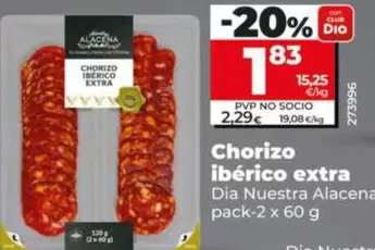 Dia Nuestra Alacena - Chorizo Ibérico Extra