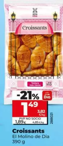 El Molino De Dia - Croissants
