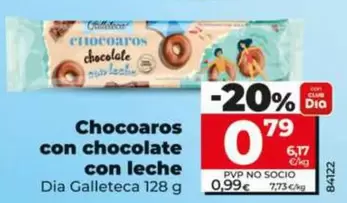 Dia Galleteca - Chocoaros Con Chocolate Con Leche 