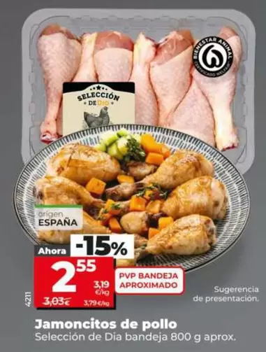 Seleccion De Dia - Jamoncitos De Pollo