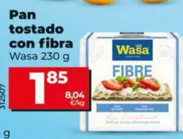 Wasa - Pan Tostado Con Fibra 