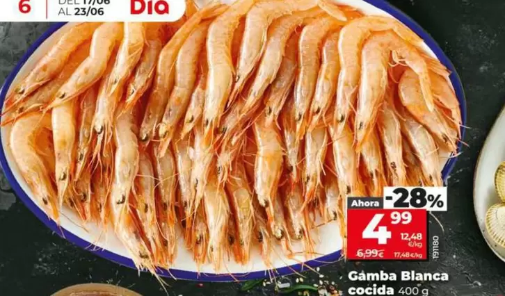 Gamba Blanca Cocida
