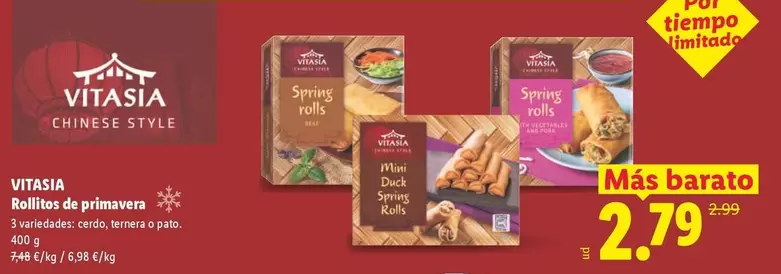 Vitasia - Rollitos De Primavera