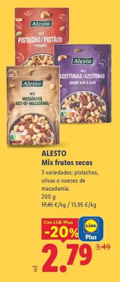 Alesto - Mix Frutos Secos