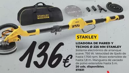 Stanley - Lijadora De Pared Y Techos