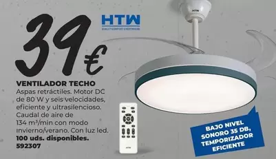 HTW - Ventilador Techo