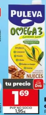 Puleva - Bebida Láctea Omega 3 Con Nueces