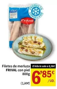 Filetes De Merluza Con Piel