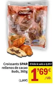 Spar - Croissants Rellenos De Cacao