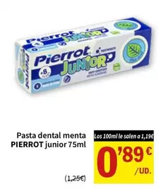 pierrot - Pasta Dental Menta Junior