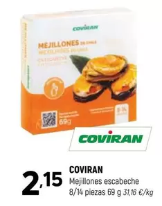 coviran - Mejillones Escabeche