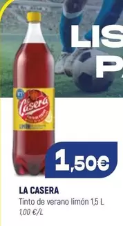 La Casera - Tinto De Verano Limón