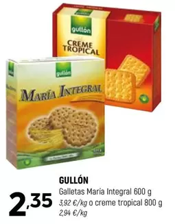 Gullón - Galletas Maria Integral