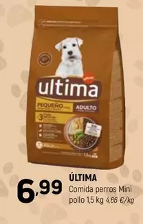 Última - Comida Perros Mini Pollo