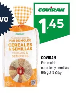 coviran - Pan Molde Cereales Y Semillas