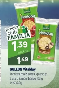 Gullón - Tortitas Maiz Setas, Queso Y Trufa O Jamon Iberico