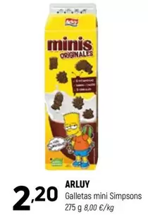 Arluy - Galletas Mini Simpsons