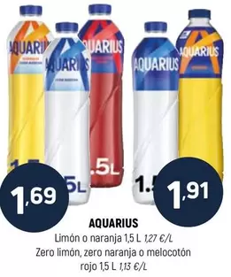 Aquarius - Limon O Naranja