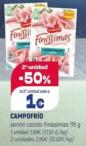 Campofrío - Jamon Cocido Finissimas