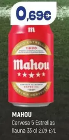 Mahou - Cervesa 5 Estrellas