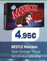 Nestlé - Maxibon Gelat Stranger Things