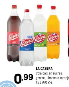 La Casera - Cola Baix En Sucres