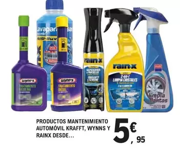  Kraft/Wynns/Rainx - Productos Mantenimiento Automovil 
