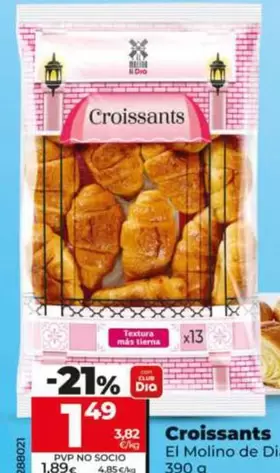 El Molino De Dia - Croissants 