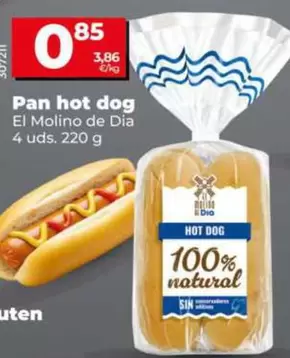 El Molino De Dia - Pan Hot Dog