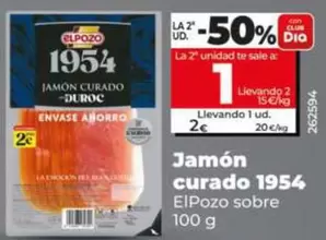 Elpozo - Jamón Curado 1954 
