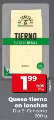Dia El Cencerro - Queso Tierno En Lonchas