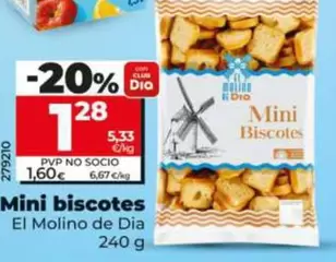 El Molino De Dia - Mini Biscotes