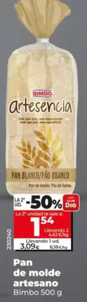 Bimbo - Pan De Molde Artesano