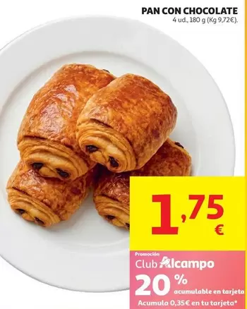 alcampo - Pan Con Chocolate