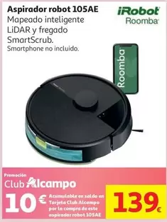 Irobot - Aspirador Robot 105AE