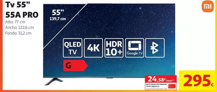 Xiaomi - Tv 55" 55A Pro