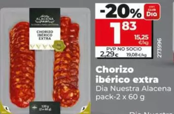 Dia Nuestra Alacena - Chorizo Ibérico Extra