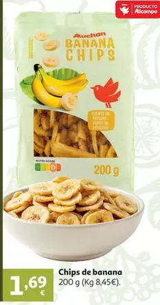 Auchan - Chips De Banana