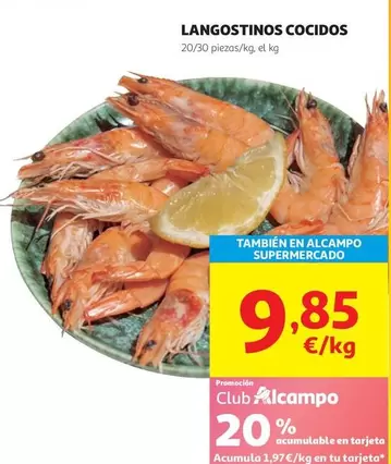 alcampo - Langostinos Cocidos
